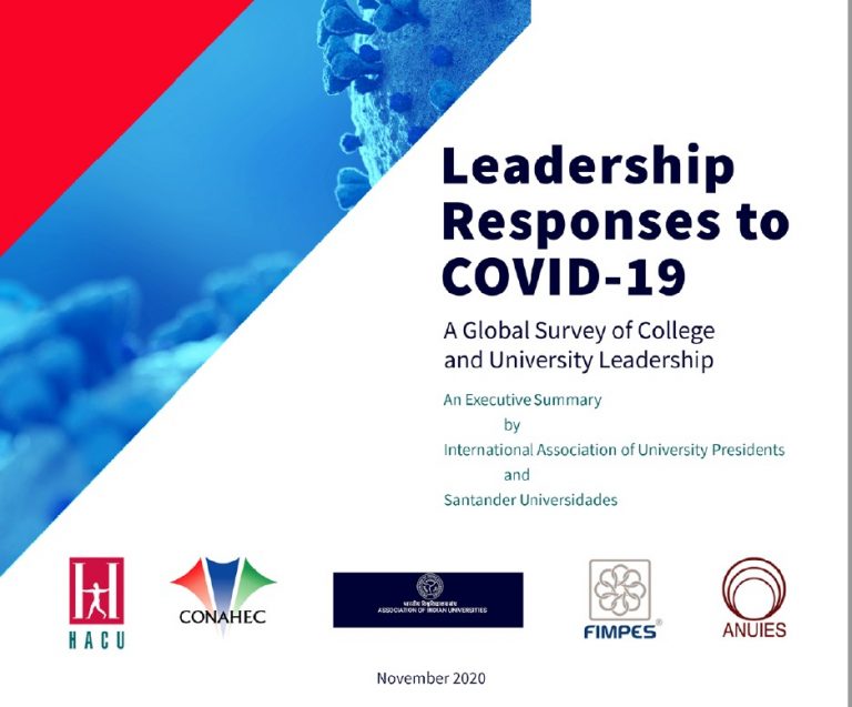 Leadership Responses to Covid-19 – a global survey of College and University Leadership