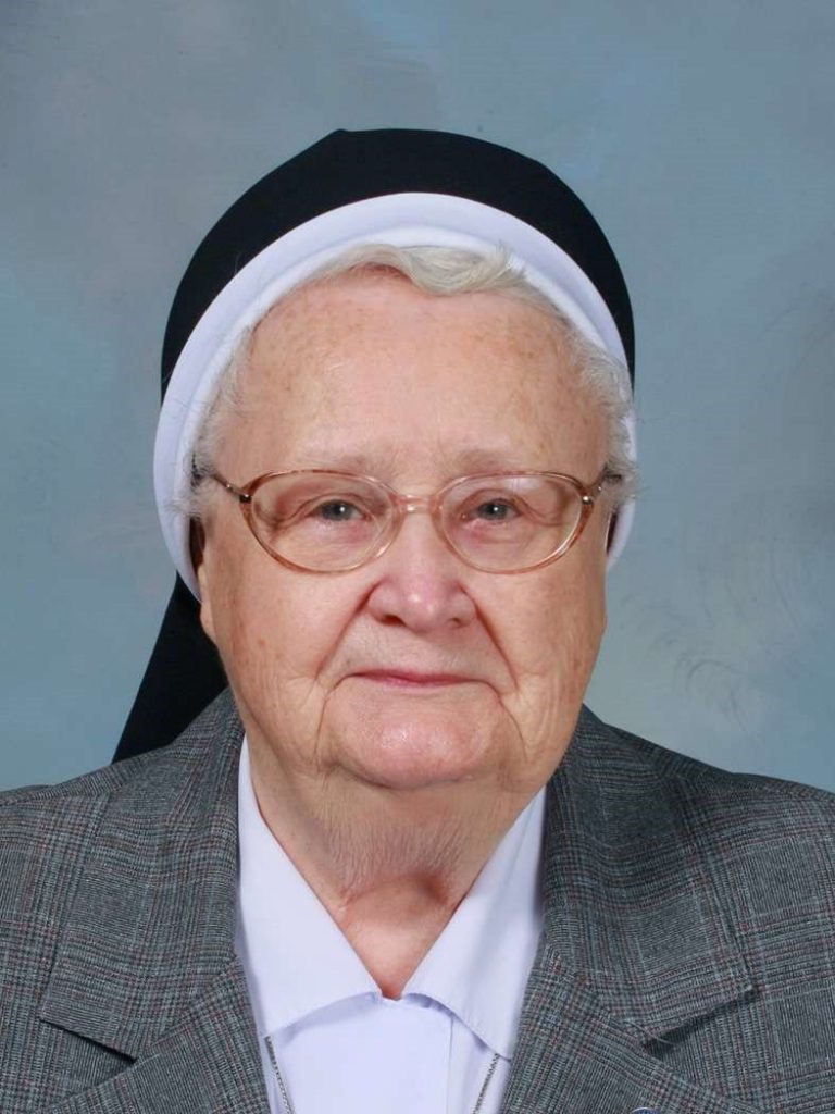 Death Announcement – Sister Francesca Onley