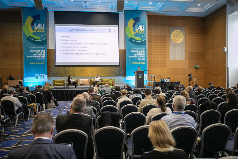 IAUP President is speaker at the IAU 16th General Conference 2022