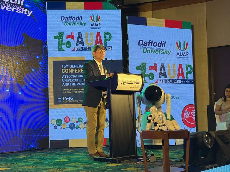 IAUP President is Keynote Speaker at 15th AUAP General Conference 2022